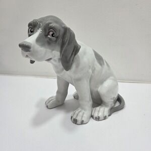 Antique Gebruder Heubach Porcelain Puppy Figurine